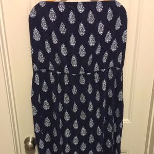 Old Navy Tube Top Maxi Dress